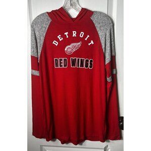 Detroit red wings hoodie NWT Soft Fabric Lightweight Girls 14/16 XL Hockey‎